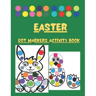 Dot Markers Activity Book: Guided Large book by Creative