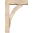 thumbnail image 3 of Ekena Millwork 7 1/2"W x 28"D x 40"H Thorton Block Smooth Bracket w/ Offset Brace, Douglas Fir, 3 of 25