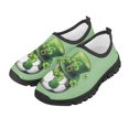 thumbnail image 2 of Psesaysky Green Hats Print Casual Shoes for Kids Boys Slip on Non-Slip Light Breathable Loafers for School Size 11-15, 2 of 7