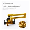 thumbnail image 4 of Kitchen Water Taps Lengthen Wall Mount Kitchen Sink Single Cold Faucet, Laundry Pool Mop Balcony Pot Filter ,Easy to Install, 4 of 6