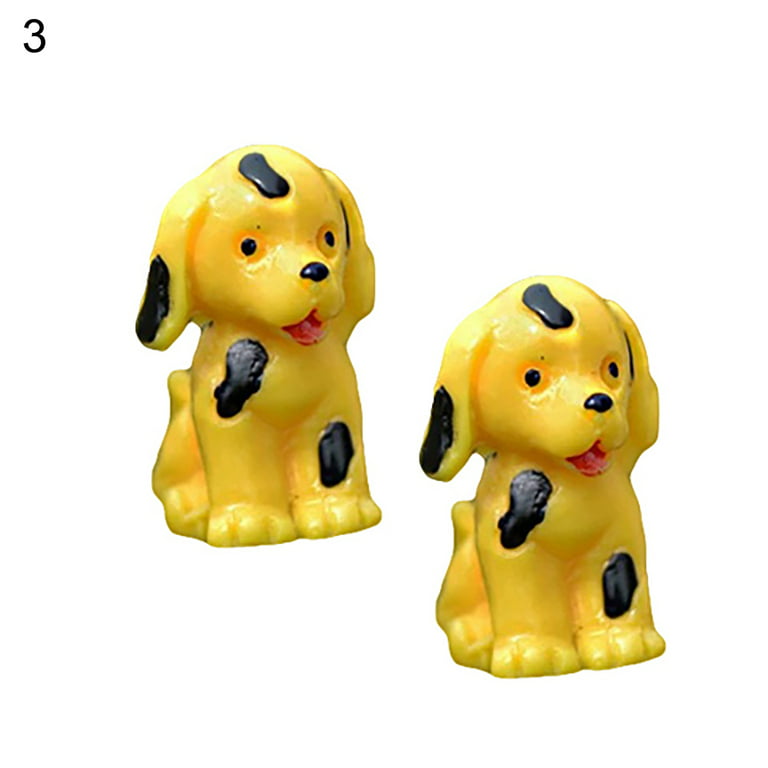 Educational Toys for Kids 5-7 Plush Toy Dog, Dog House Care Pet Play Set,Pet Toy Puppies and Accessories Dog Puzzle Toys ABS, Size: One size, Yellow