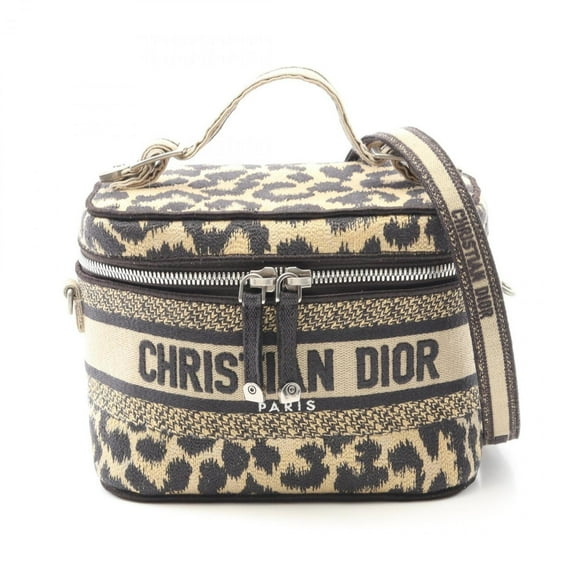 Pre-Owned Christian Dior Dior DIORTRAVEL Small Vanity Handbag, Canvas, Women's,... (Good)