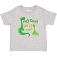 thumbnail image 3 of Inktastic My Oma Loves Me Dinosaur Boys Baby T-Shirt, 3 of 5