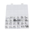 thumbnail image 1 of 240Pcs Micro USB Socket 24 Types Jack Connector Stainless Steel for Phone Computer, 1 of 5