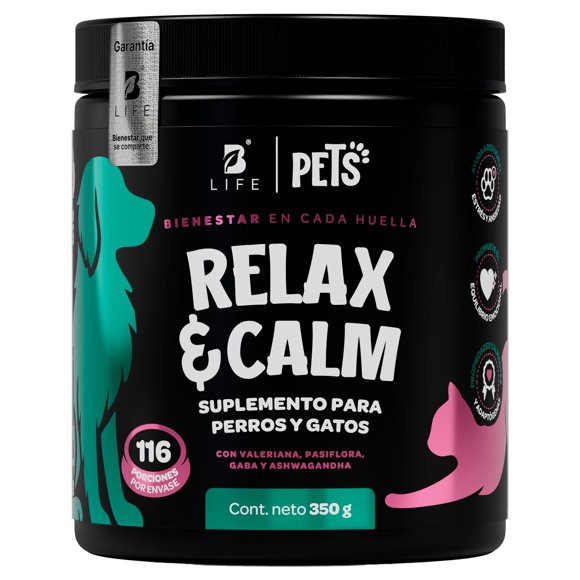Suplemento para perros y gatos Blife B Pets Relax & Calm
