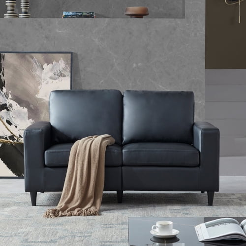 Sofa And Loveseat Sets Morden Style Pu Leather Couch Furniture Upholstered 3 Seat For Home Or Office Com Sofa And Loveseat Sets Morden Style Pu, Leather Sofa And Loveseat Combo