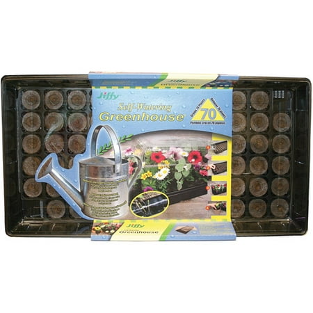 Jiffy 70-Cell Self-Watering Greenhouse