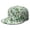 Boho Tropi, variant on Floral Pattern Snapback Hat - Unisex Flat Brim Cap with Breathable Eyelets