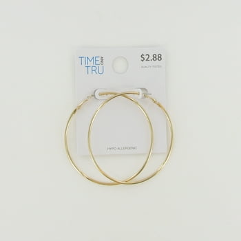 G Clutchless Large Hoop Earring