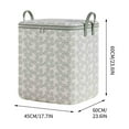 thumbnail image 3 of 43 Gal/ 162 L Home Storage Quilt Storage Bag Large Capacity Household Moving Packing Bag Student Dormitory Clothes Quilt Bag Luggage Storage Box, 3 of 5