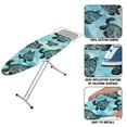 thumbnail image 4 of WIRESTER Iron Board Cover with Padding 15" x 54", Iron Board Cover Large Fits All Standard Sizes - Ocean Sea Turtles, 4 of 6