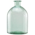 thumbnail image 2 of Northlight 11.25" Marine Inspired Light Blue Decorative Hand Blown Bubble Glass Vase, 2 of 2