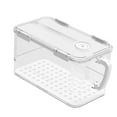 thumbnail image 5 of FashionCha Lockable Refrigerator Storage Box Fresh Preservation Box for Household Hotel White, 5 of 9