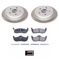 thumbnail image 2 of PowerStop Rear Semi-Coated Rotor and Low-Dust Ceramic Brake Pad Kit SC2221, 2 of 3