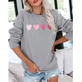 thumbnail image 2 of MOUSYA Valentines Shirts for Women Valentine Heart Sweatshirt Valentines Day Shirt Vintage Pullover Tops, 2 of 10