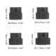 thumbnail image 3 of 48P Endurecido Piñón Motor Engranaje Juego 4uds 16T 17T 18T 19T Ajuste 3,175mm RC Motor Eje 48 Paso Engranajes para RC Coche, con Hexagonal Llave, 3 of 6