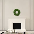 thumbnail image 2 of Vickerman A801025LED 24 Po. Couronne de Pin CheyenneGreen avec 50 Lumières LED Blanc Chaud, 2 of 2