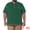 Green, variant on DARING DIVA Men's Big Tall Contrast Trim Button Down Short Sleeve Shirts XL Dark Blue