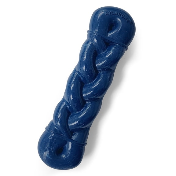 Nylabone Power Chew Love Our Oceans Infinity Braid Bone Dog Toy, Beef Flavored, Dog Chew Toys for Small Dogs - Up to 25lbs