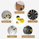 thumbnail image 5 of Kit de 7 Cepillos para Fregar, Limpieza Potente, Cepillos Multiusos para Coche, Baño y Cocina., 5 of 7
