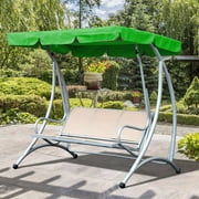 Flmtop UV Blocking Waterproof Swing Chair Top Cover Balcony Canopy Dustproof Sun Shade