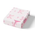 thumbnail image 3 of Initial Letter S Duvet Cover,Dreamy Bow Love Hearts Kawaii Pink Quilt Cover(No Filler),Princess Style Pink Bowknot Girly Romantic Bedding Set with 2 Pillowcases,Women Room Decor,King Size, 3 of 6