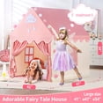 thumbnail image 2 of Play Tent SISTICKER Kids Fairy Princess Castle para niñas, 2 of 7