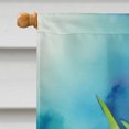 thumbnail image 4 of Orchids in Watercolor House Flag, 4 of 7