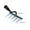 B, variant on Heavy Duty Garden Metal Rake & Hoe, Multipurpose Gardening Hand Tool, Sturdy Metal Cultivator Rake for Digging, Loosening Soil, Weeding, Farming and Backyard Garden Maintenance