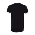 thumbnail image 3 of Unisex Poly-Cotton Short-Sleeve Ringer T-Shirt, 3 of 3