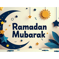 thumbnail image 4 of Elegant Ramadan Mubarak Lanterns and Crescent Stars Festive Banner Ramadan Decor Event Photo Booth Backdrop Celebration Eid Party Supplies, 4 of 7