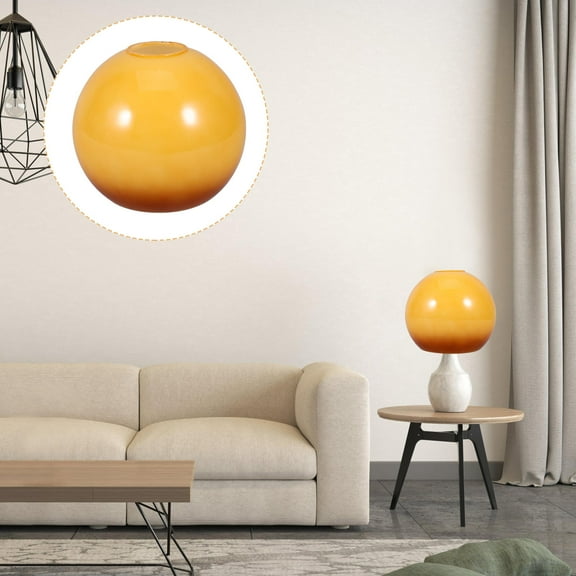 PBPBOX Replacement Glass Shade Round Light Protection 1 Piece
