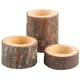 thumbnail image 2 of Portavelas de madera, 3 piezas/juego de candelabros de madera, portavelas de madera, candelabro de madera, rendimiento de alta gama, 2 of 8