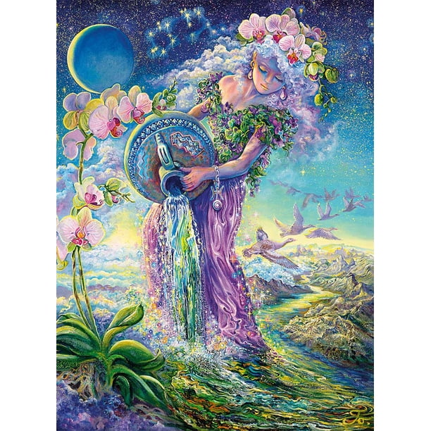 Buffalo Games Josephine Wall Aquarius 1000 Pieces Jigsaw Puzzle Walmart Com Walmart Com
