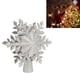 thumbnail image 5 of Adorno para árbol de Navidad ANGGREK copo de nieve Plateado 6 modos, 5 of 7