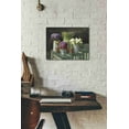 thumbnail image 2 of Epic Graffiti 'Les Fleurs Printemps on Black' by Danhui Nai, Canvas Wall Art, 16"x12", 2 of 2