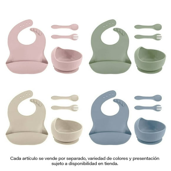 Set de Alimentación con Babero Antsy Pantsy Varios Colores 1 Pieza