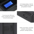 thumbnail image 4 of Battery SEIVI LP E12  Camera Battery LCD Charging Display USB Intelligent Desktop Chargers for   100D   M   M2   M10 Single Slot, 4 of 7