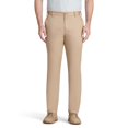 thumbnail image 1 of IZOD Pantalones chinos americanos con frente plano y ajuste recto para hombre, color caqui inglés, 36 W x 34 L, 1 of 6