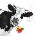 thumbnail image 2 of Pinto, Patricia 15x15 White Modern Wood Framed Museum Art Print Titled - Crazy Cow, 2 of 4