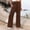 A300 Brown, variant on Flowy Wide Leg Pants for Women High Smocked Waist Casual Trousers with Side Slits Pockets Lightweight Boho Summer Lounge Bottoms Trendy Chic Beachwear