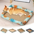 thumbnail image 7 of Moocorvic Cooling Mat for Dogs, Pet Bamboo Bed for Cats, Washable Summer Sleeping Pad for Crate, Indoor & Outdoor Floor, Car Seats, 7 of 7