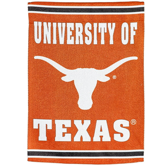 Texas Longhorns 28" x 44" Double-Sided Embossed Suede House Flag