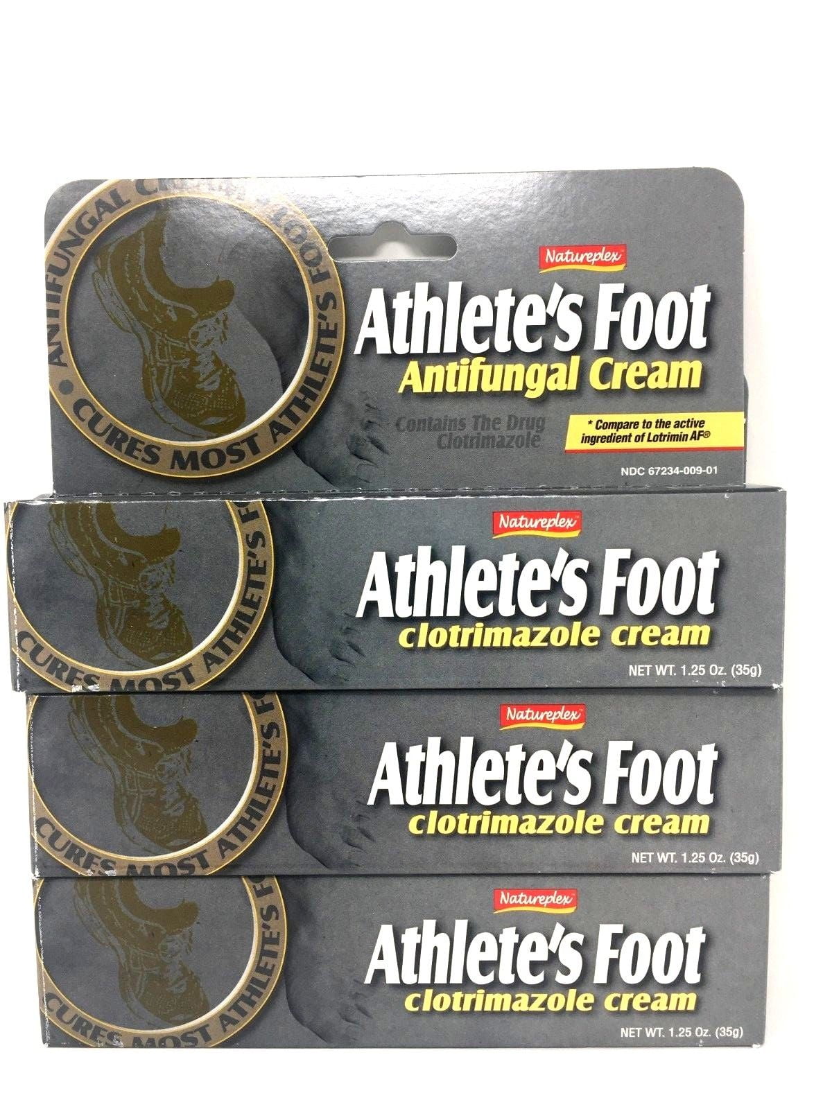 Natureplex Athlete's Foot Antifungal Cream 1.25 Oz (3 pack)