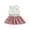 Pink, variant on aturustex Little Girls 2pcs Skirts Outfits 12M 18M 2T 3T 4T 5T Toddler Baby Sleeveless Ribbed Vests Bow Embroidery Waistcoats Lapel Neck Tank Tops  Plmmer Clothes Beachwear for Holiday Party