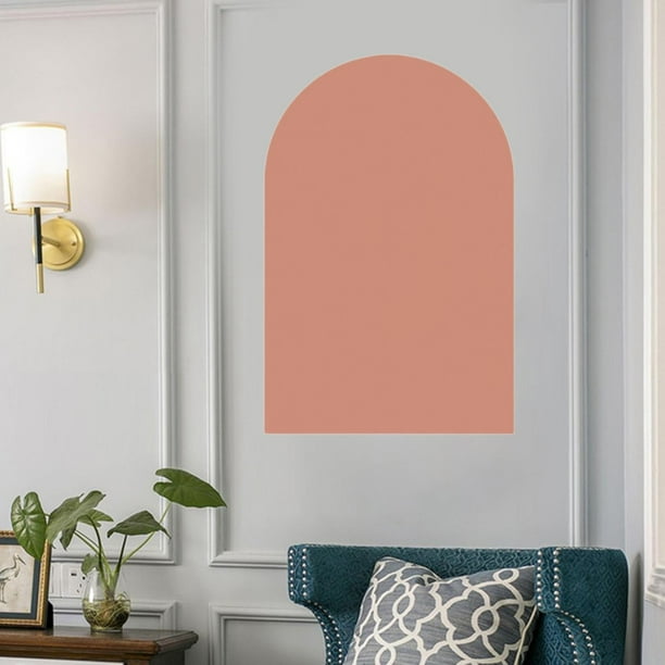 Calcomanía de pared de arco, papel tapiz de PVC, fondo de guardería, cabecero, pegatina de pared de arco bohemio, Mural para oficina, hogar, sala de