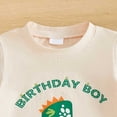 thumbnail image 5 of Staki Boys Shirts Toddler Short Sleeve Cotton T-Shirts Boys Summer Clothes Crew Neck Tops for Kids 2T 3T 4T Pink,4-5 Years, 5 of 7