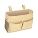 thumbnail image 2 of Cama colgante bolsa de almacenamiento organizador multiusos para el hogar Oficina dormitorio con correas ajustables 30x20x11cm cama bolsillos cesta Amarillo claro, 2 of 8