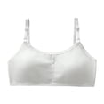 thumbnail image 2 of Girls Sports Bra 10-14 Years Old Teen Training Lingerie, Adjustable Shoulder Strap Fixed Cup Bralette, Breathable Cotton Comfort Underwear, Seamless Supportive Puberty Vest, Non Slip Daily Top, 2 of 3