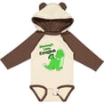 thumbnail image 3 of Inktastic Mommy's Little Dragon Boys or Girls Long Sleeve Baby Bodysuit, 3 of 5